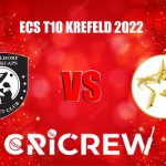 DB vs GSB Live Score starts on August 27, 2022, 12.00 pm IST at Bayer Uerdingen Cricket Ground, Krefeld. Here on www.cricrew.com you can find all Live..........
