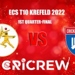 GSB vs LEM Live Score starts on 26 Aug, 12:00 PM IST at Bayer Uerdingen Cricket Ground, Krefeld. Here on www.cricrew.com you can find all Live, Upcoming ........