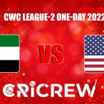 UAE vs USA Live Score starts on 11 Aug, 03:00 PM IST at the Rugby Cricket Dresden, Dresden. Here on www.cricrew.com you can find all Live, Upcoming and Recent..