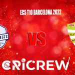 HIS vs MIB Live Score starts on 23rd November, 2022. Montjuïc Olympic Ground, Barcelona. Here on www.cricrew.com you can find all Live, Upcoming and Recent Mat.