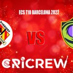 ALY vs RIW Live Score starts on 9th December, 2022 Montjuïc Olympic Ground, Barcelona. Here on www.cricrew.com you can find all Live, Upcoming and Recent Match.