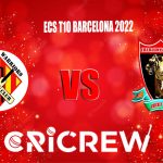 CAT vs RIW Live Score starts on 6th December, 2022, Montjuïc Olympic Ground, Barcelona. Here on www.cricrew.com you can find all Live, Upcoming and Recent Mat..