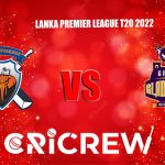 GG vs KF Live Score starts on 7th December 2022, Mahinda Rajapaksa International Cricket Stadium. Here on www.cricrew.com you can find all Live, Upcoming and Re