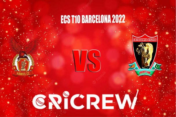 HAW vs CAT Live Score starts on  2nd December 2022  Montjuïc Olympic Ground, Barcelona. Here on www.cricrew.com you can find all Live, Upcoming and Recent Matches