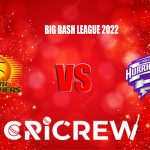 HUR vs SCO Live Score starts on 19th December, 2022 Mahinda Rajapaksa International Cricket Stadium. Here on www.cricrew.com you can find all Live, Upcoming and