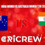 IND-W vs AUS-W Live Score starts on 17 Dec 2022, Sat, 7:30 PM IST, Brabourne Stadium, Mumbai. Here on www.cricrew.com you can find all Live, Upcoming and .......