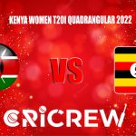 UG-W vs KEN-W Live Score starts on 18th December, 2022 Sikh Union Club Ground, Nairobi. Here on www.cricrew.com you can find all Live, Upcoming and Recent Match