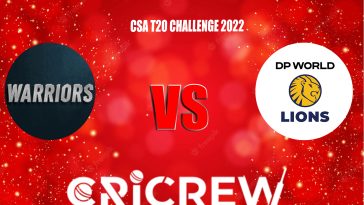 WAS vs LIO Live Score starts on  21st December, 2022, Boland Park. Here on www.cricrew.com you can find all Live, Upcoming and Recent Matches....................