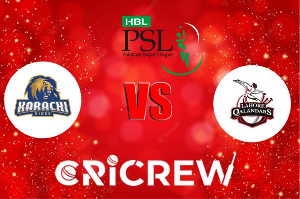 KAR vs LAH Live Score starts on 19 Feb 2023, Sun, 2:30 PM IST Multan Cricket Stadium, Multan, Pakistan. Here on www.cricrew.com you can find all Live, Upcoming .