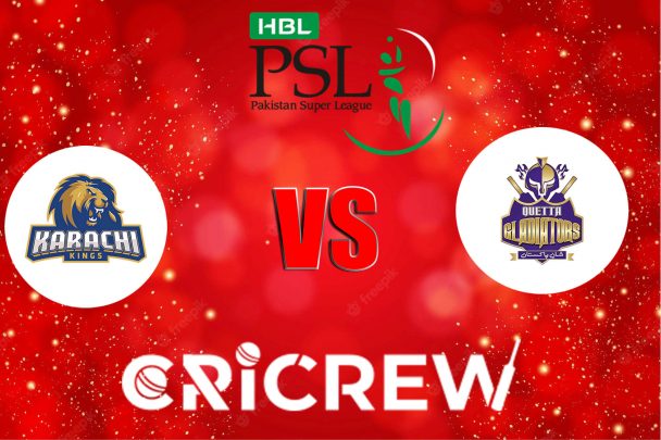 KAR vs QUE Live Score starts on 18 Feb 2023, Sat, 7:30 PM IST Multan Cricket Stadium, Multan, Pakistan. Here on www.cricrew.com you can find all Live, Upcoming .