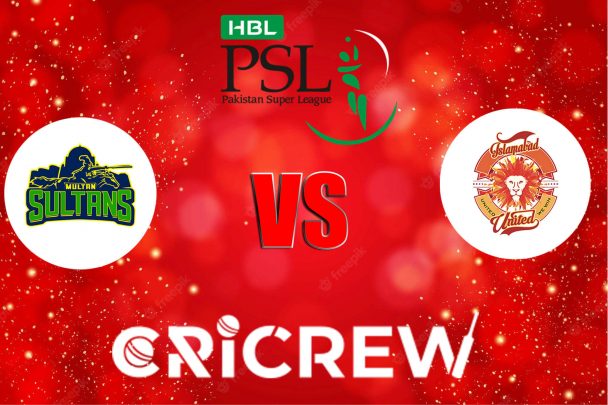 MUL vs ISL Live Score starts on 19 Feb 2023, Sun, 2:30 PM IST Multan Cricket Stadium, Multan, Pakistan. Here on www.cricrew.com you can find all Live, Upcoming .