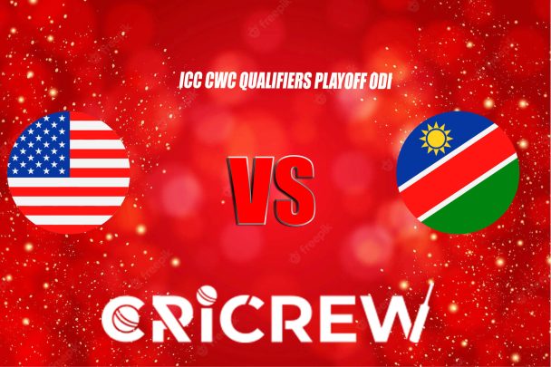 NAM vs USA Live Score 26th March 2023  at Wanderers Cricket Ground, Windhoek, Namibia. Here on www.cricrew.com you can find all Live, Upcoming and Recent Matches