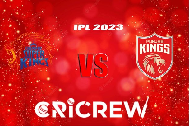 CSK vs PBKS Live Score starts on 230th April 2023 at Punjab Cricket Association IS Bindra Stadium, Mohali, India. Here on www.cricrew.com you can find all Live,