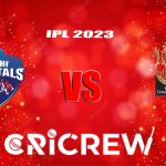 RCB vs DC Live Score starts on 15 Apr 2023, Sat, 3:30 PM IST at Punjab Cricket Association IS Bindra Stadium, Mohali, India. Here on www.cricrew.com you can fin