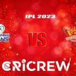 SRH vs MI Live Score starts on April 18th, 2023 at 05:17 pm at Punjab Cricket Association IS Bindra Stadium, Mohali, India. Here on www.cricrew.com you can find