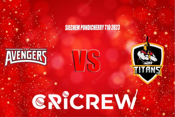 AVE vs TIT Live Score starts on 28th May 2023, 11:45 AM IST at Daren Sammy National Cricket Stadium, Mohali, India. Here on www.cricrew.com you can find all Liv