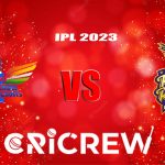 KKR vs LSG Live Score starts on 20th April 2023 at Punjab Cricket Association IS Bindra Stadium, Mohali, India. Here on www.cricrew.com you can find all Live, U