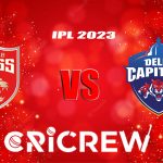 PBKS vs DC Live Score starts on 17th May 2023 at Punjab Cricket Association IS Bindra Stadium, Mohali, India. Here on www.cricrew.com you can find all Live, Upc