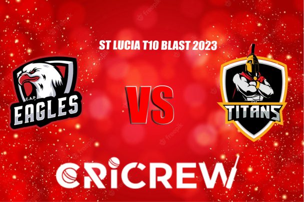 TIT vs EAG Live Score starts on May 26th 2023, 9:30 AM IST at Daren Sammy National Cricket Stadium, Mohali, India. Here on www.cricrew.com you can find all Live