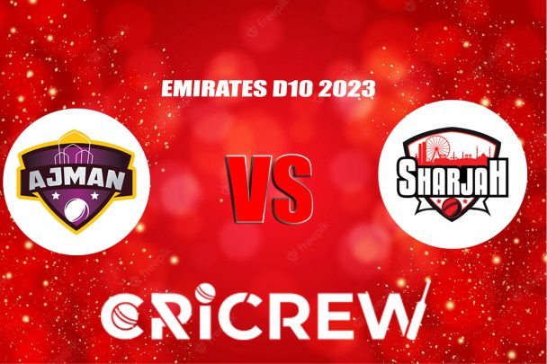 AJM vs SHA Live Score starts on, Friday, 2nd June 2023 at Malek Cricket Ground 1, United Arab Emirates, India. Here on www.cricrew.com you can find all Live, Up