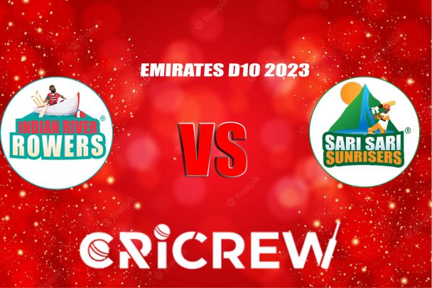 IRR vs SSS Live Score starts on, Friday, 2nd June 2023 at Malek Cricket Ground 1, United Arab Emirates, India. Here on www.cricrew.com you can find all Live, Up