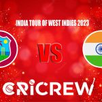 IND vs WI Live Score starts on29 Jul 2023, Sat, 7:00 PM IST at Cricket Association Puducherry Siechem Ground, Thuthipet Here on www.cricrew.com you can find all