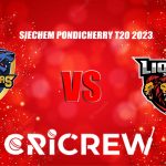 PAN vs LIO Live Score starts on,14th July 2023 at Cricket Association Puducherry Siechem Ground, Thuthipet. Here on www.cricrew.com you can find all Live, Upcom