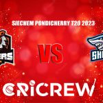 TIG vs SHA Live Score starts on,5th July 2023 at Cricket Association Puducherry Siechem Ground, Thuthipet. Here on www.cricrew.com you can find all Live, Upcomi