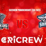 TUS vs SHA Live Score starts on,8th July 2023 at 02:15 PM IST. at Cricket Association Puducherry Siechem Ground, Thuthipet. Here on www.cricrew.com you can find