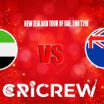 UAE vs NZ Live Score starts on,19th August 2023 T at Dubai International Cricket Stadium, Dubai.. Here on www.cricrew.com you can find all Live, Upcoming and Re