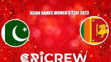 PK-W vs SL-W Live Score starts on 24thSep 2023, Tue, 1:45 PM IST at Pingfeng Campus Cricket Field Here on www.cricrew.com you can find all Live, Upcoming and Re