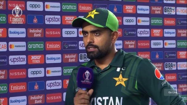 Babar Azam ranks third for the lowest Batting average among captains in the 2023 World Cup