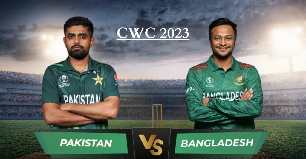 PAK vs BAN: Key Player Face-offs in ICC World Cup 2023