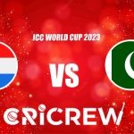 PAK vs NED Live Score starts on 6th October, 2023 , at Shaheed Veer Narayan Singh International Stadium, India Here on www.cricrew.com you can find all Live, Up