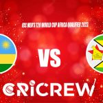 RWA vs ZIM Live Score starts on November 27th, 2023 at 10:07 am at Wanderers Cricket Ground, Windhoek, GuwahatiHere on www.cricrew.com you can find all Live, Up