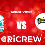 ST-W vs BH-W Live Score starts on 6 Nov 2023 at Karen Rolton Oval, Adelaide. Here on www.cricrew.com you can find all Live, Upcoming and Recent Matches.........