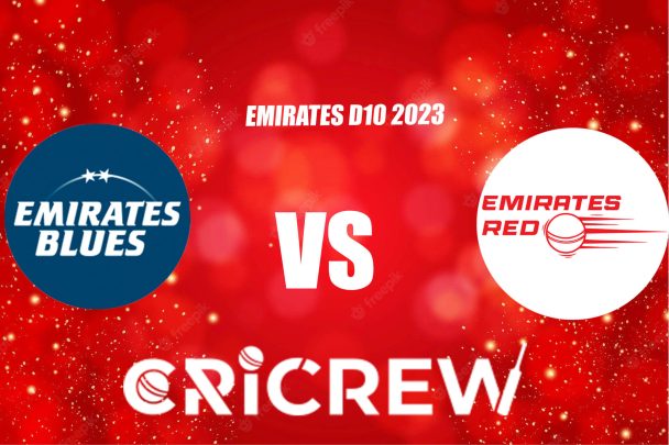 EMB vs EMR Live Score starts on 19 Dec 2023, Tue, 6:45 PM IST at Malek Cricket Stadium., Chennai Here on www.cricrew.com you can find all Live, Upcoming and Rec