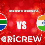 SA vs IND Live Score starts on 19th December 2023 at MA Chidambaram Stadium, Chepauk, Chennai Here on www.cricrew.com you can find all Live, Upcoming and Recent