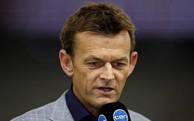 Adam Gilchrist reacts to his fake quote against Pakistan