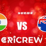 IN-W vs AU-W Live Score starts on 5 Jan 2024, Fri, 7:00 PM IST, at Sulaibiya cricket ground, Kuwait, Kuwait. Here on www.cricrew.com you can find all Live, Upc.