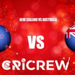 AUS vs NZ Live Score starts on 21st Feb 2024 at MA Chidambaram Stadium, Chepauk, Chennai Here on www.cricrew.com you can find all Live, Upcoming and Recent Matc