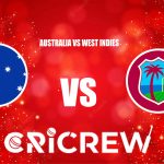 AUS vs WI Live Score starts on 11 Feb 2024, Sun, 1:30 PM IST at Senwes Park, Potchefstroom, IndiaHere on www.cricrew.com you can find all Live, Upcoming and Re.