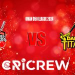 BOB vs DAT Live Score starts on 26th February 2024 at Sulaibiya Cricket Ground, Alappuzha, India Here on www.cricrew.com you can find all Live, Upcoming and Rec