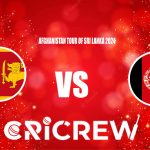 SL vs AFG Live Score starts on 14 Feb 2024  Pallekele International Cricket Stadium, Kandy, Barcelona. Here on www.cricrew.com you can find all Live, Upcoming an