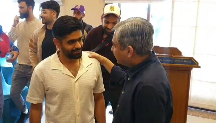 Mohsin Naqvi meets Babar Azam amidst captaincy rumours
