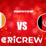 AFG vs IRE Live Score starts on 15 Mar 2024, Fri, 9:30 PM IST at MA Chidambaram Stadium, Chepauk, Chennai Here on www.cricrew.com you can find all Live, Upcomin