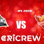 GT vs SRH Live Score starts on 31 Mar 2024, Sun, 3:30 PM IST at MA Chidambaram Stadium, Chepauk, Chennai., Chennai Here on www.cricrew.com you can find all Live