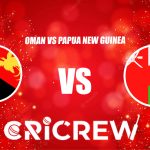 OMN vs PNG Live Score starts on 8th March 2024 India vs England at MA Chidambaram Stadium, Chepauk, Chennai Here on www.cricrew.com you can find all Live, Upcom