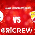 WAS vs TAD Live Score starts on 15 Mar 2024, Fri, 9:30 PM IST at Tolerance Oval, Abu Dhabi., Chennai Here on www.cricrew.com you can find all Live, Upcoming and