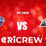 DC vs GT Live Score starts on 24 Apr 2024, Wed, 7:30 PM IST at Punjab Cricket Association IS Bindra Stadium, Mohali, India. Here on www.cricrew.com you can fin.